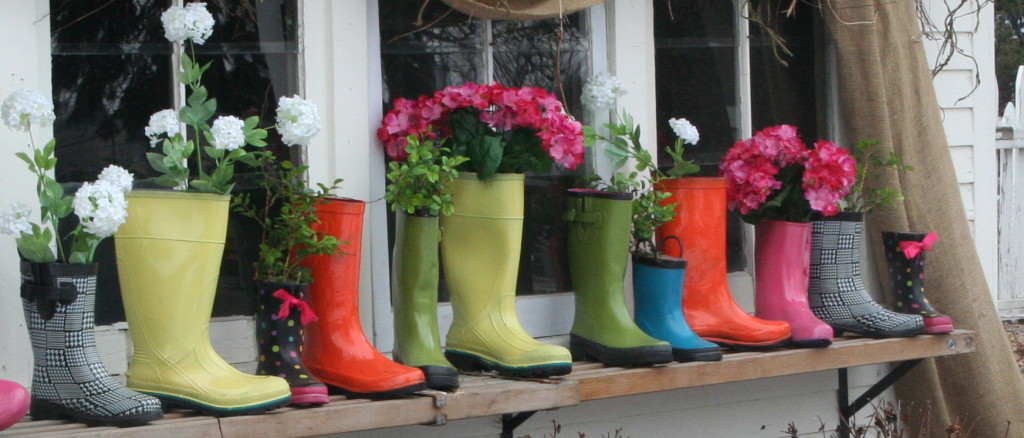 These boots were made for planting.